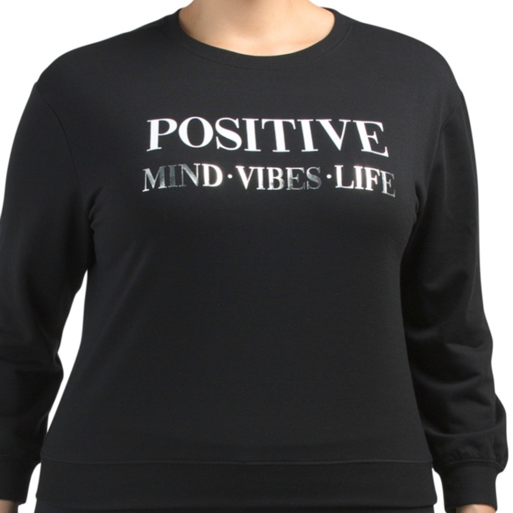 Miken XL sweatshirt crewneck positive NWT